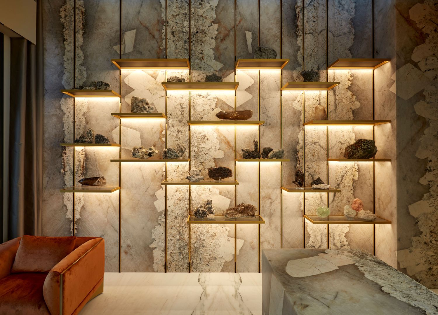 Каменная комната Антолини Милано Дуомо - © Antolini