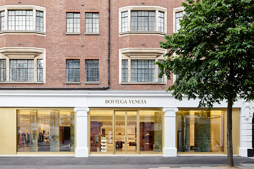 bottega veneta наполняет свой магазин на Слоан-стрит в Лондоне венецианской эстетикой