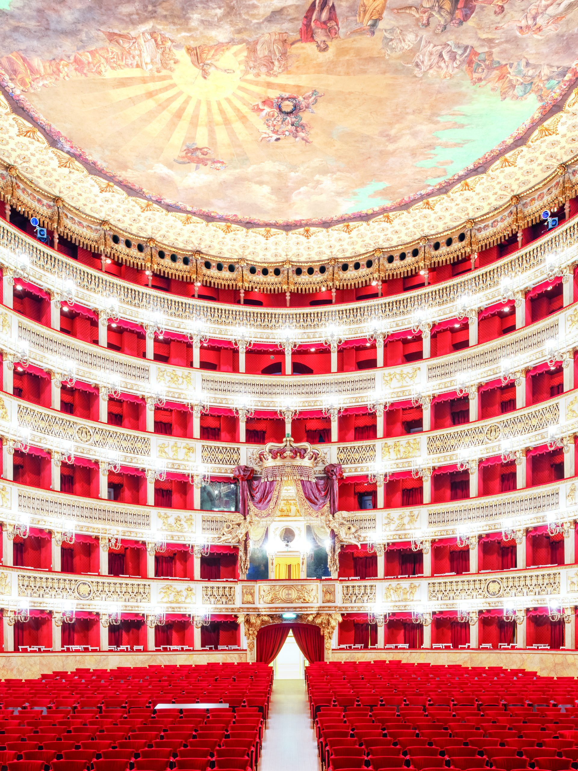 Фотопастель, Театр Санкарло Неаполь © Патриция Мусса 2019